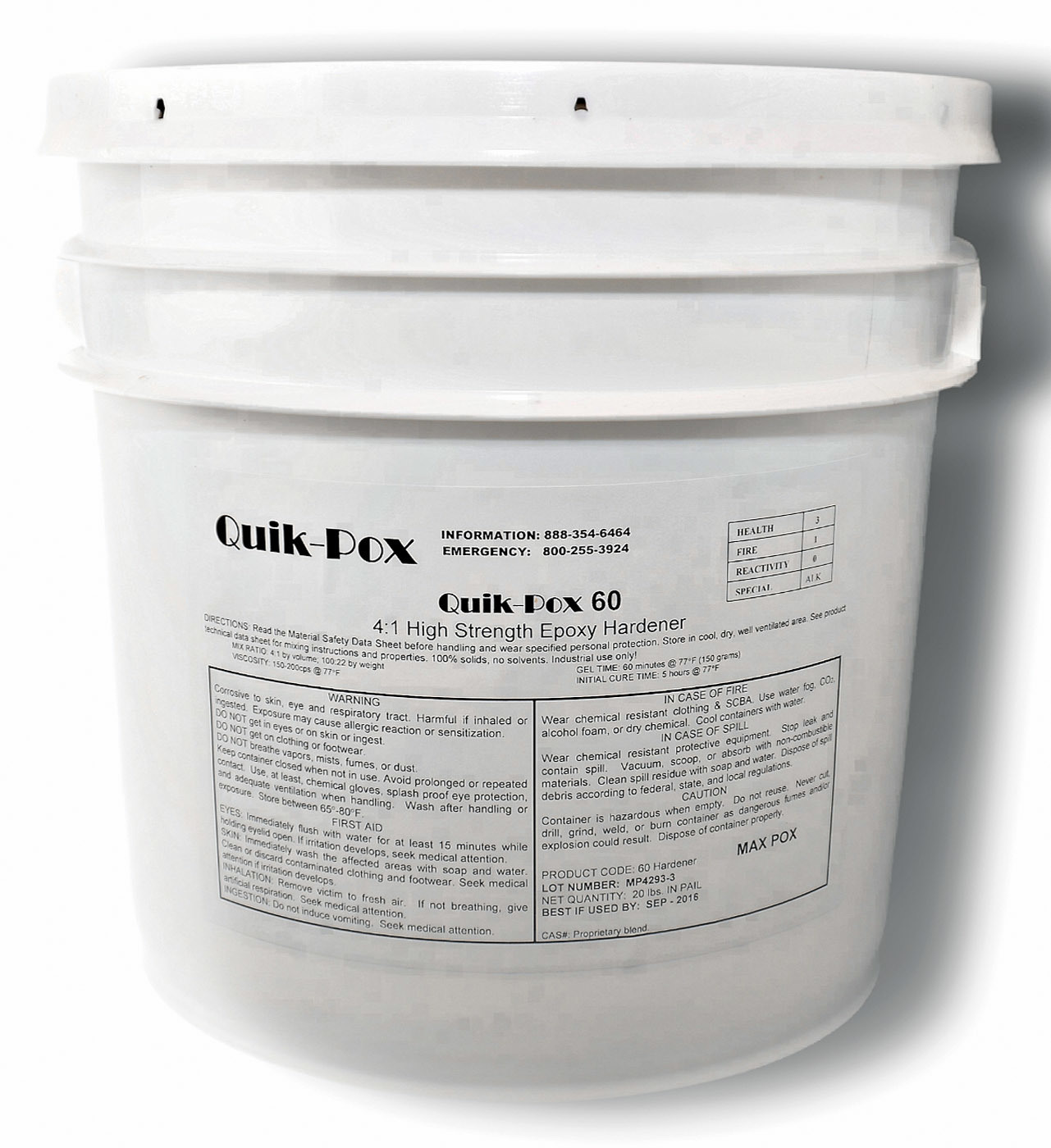 CIPP - Pipe Lining Supply Quik-Pox 60
