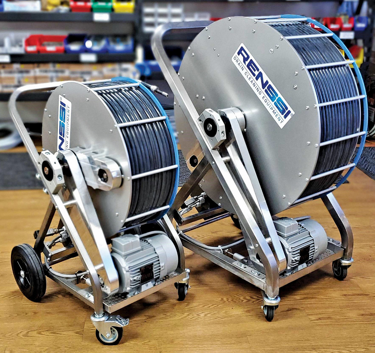Pipe lining supply renssi cable machines