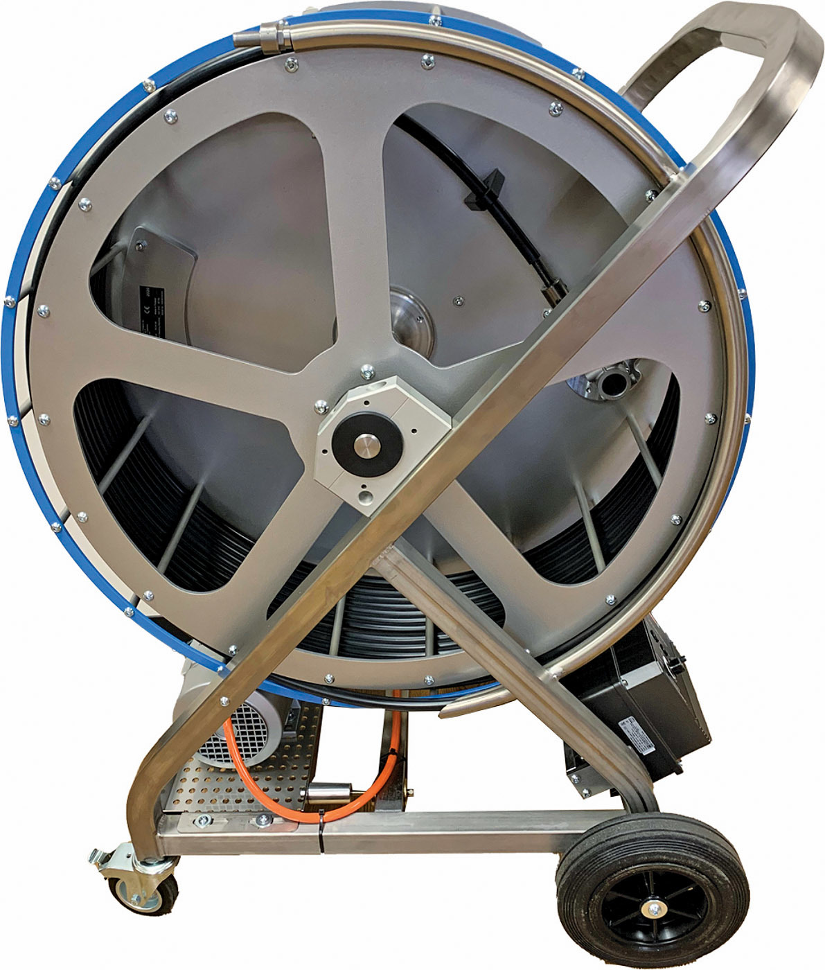 Pipe lining supply renssi high speed cable machine