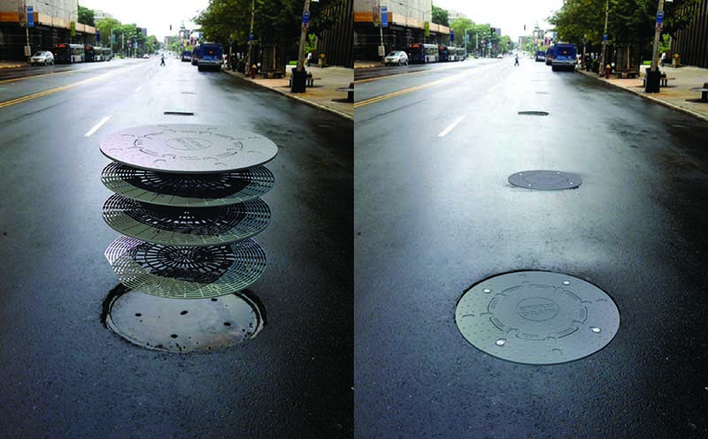 Manhole Rehabilitation - Plate Locks Wiser Riser