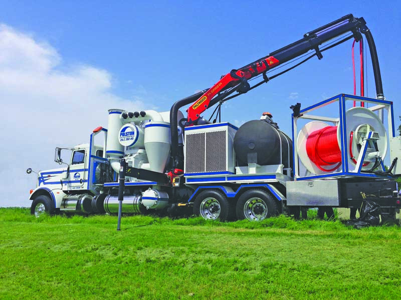 Polston multipurpose cleaning truck