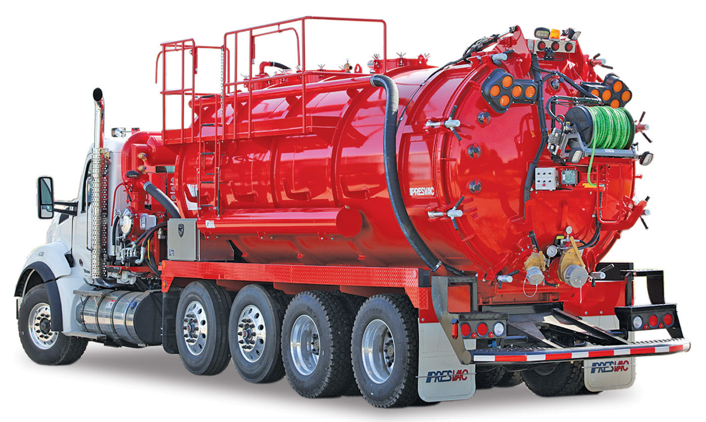 Jetters - Presvac Systems jetting truck