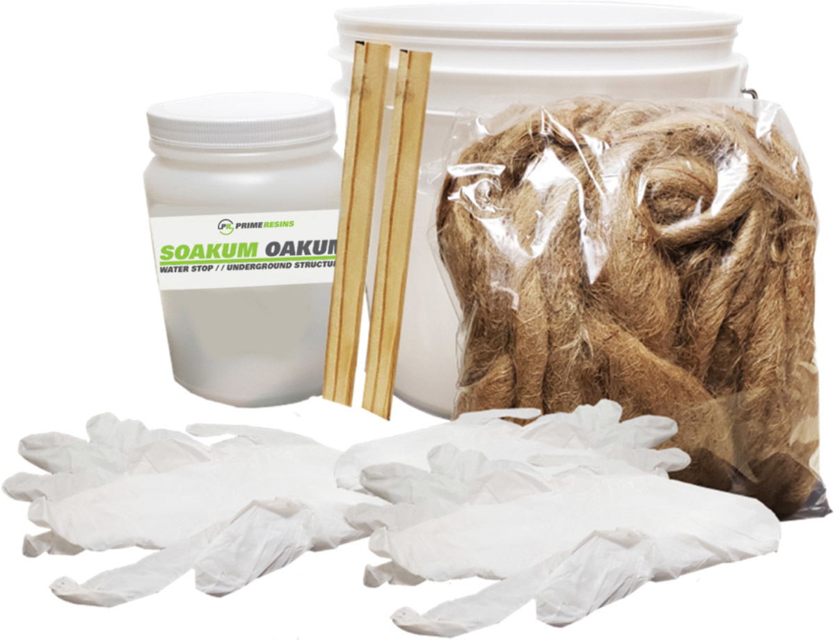Prime resins soakum oakum kit