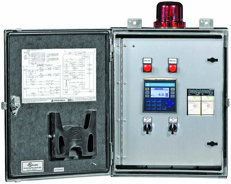 Flow Control/Monitoring Equipment - Pump control panel