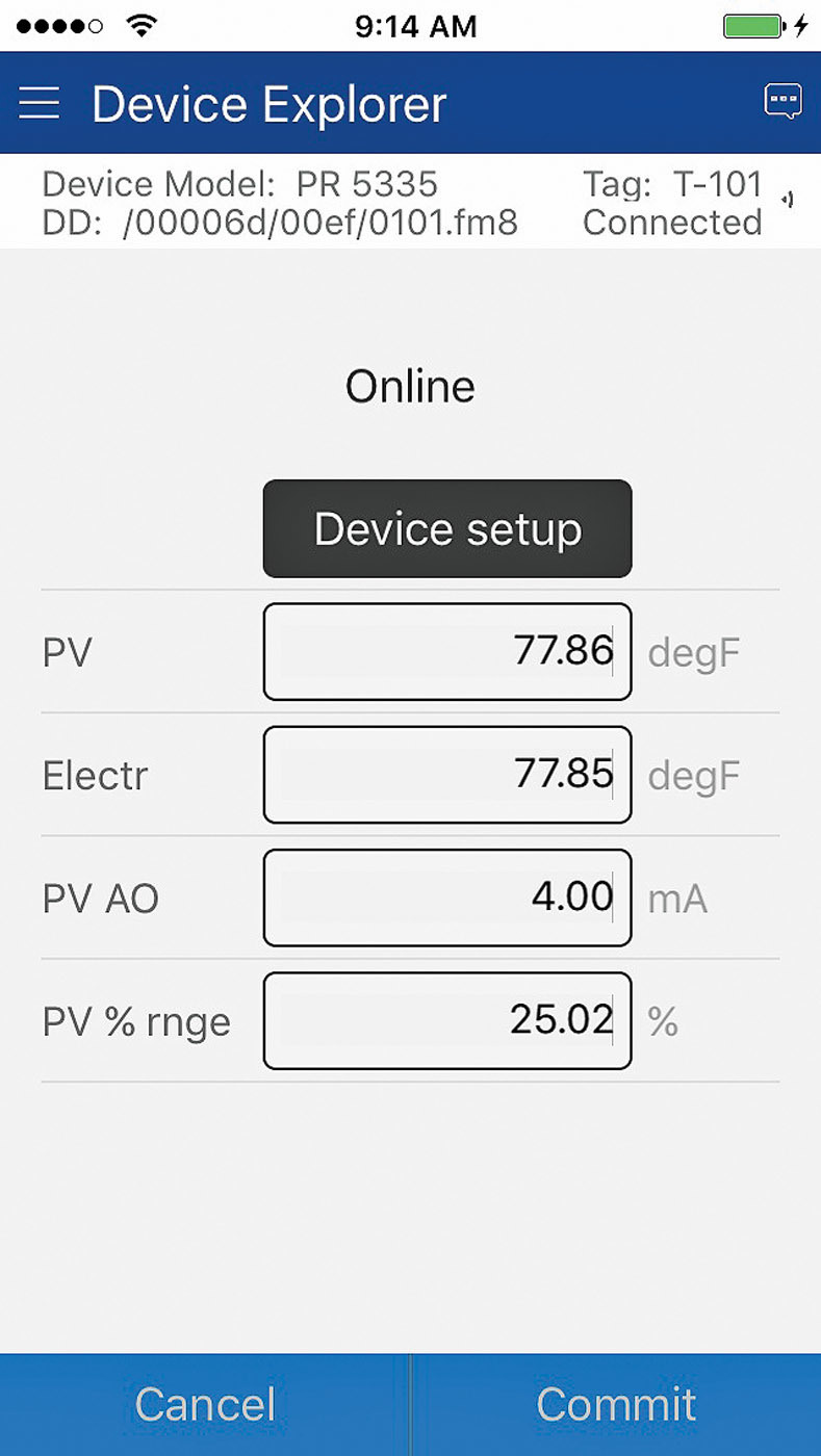 ProComSol DevCom.iOS mobile smart device communicator
