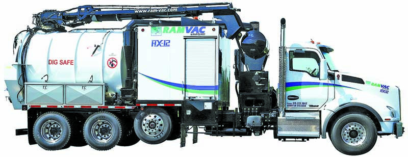 Jet/Vac Combination Trucks/Trailers - RAMVAC by Sewer Equipment HX-12