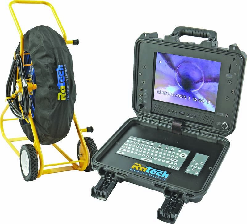 Mainline TV Camera Systems - Wi-Fi-enabled pipeline inspection camera