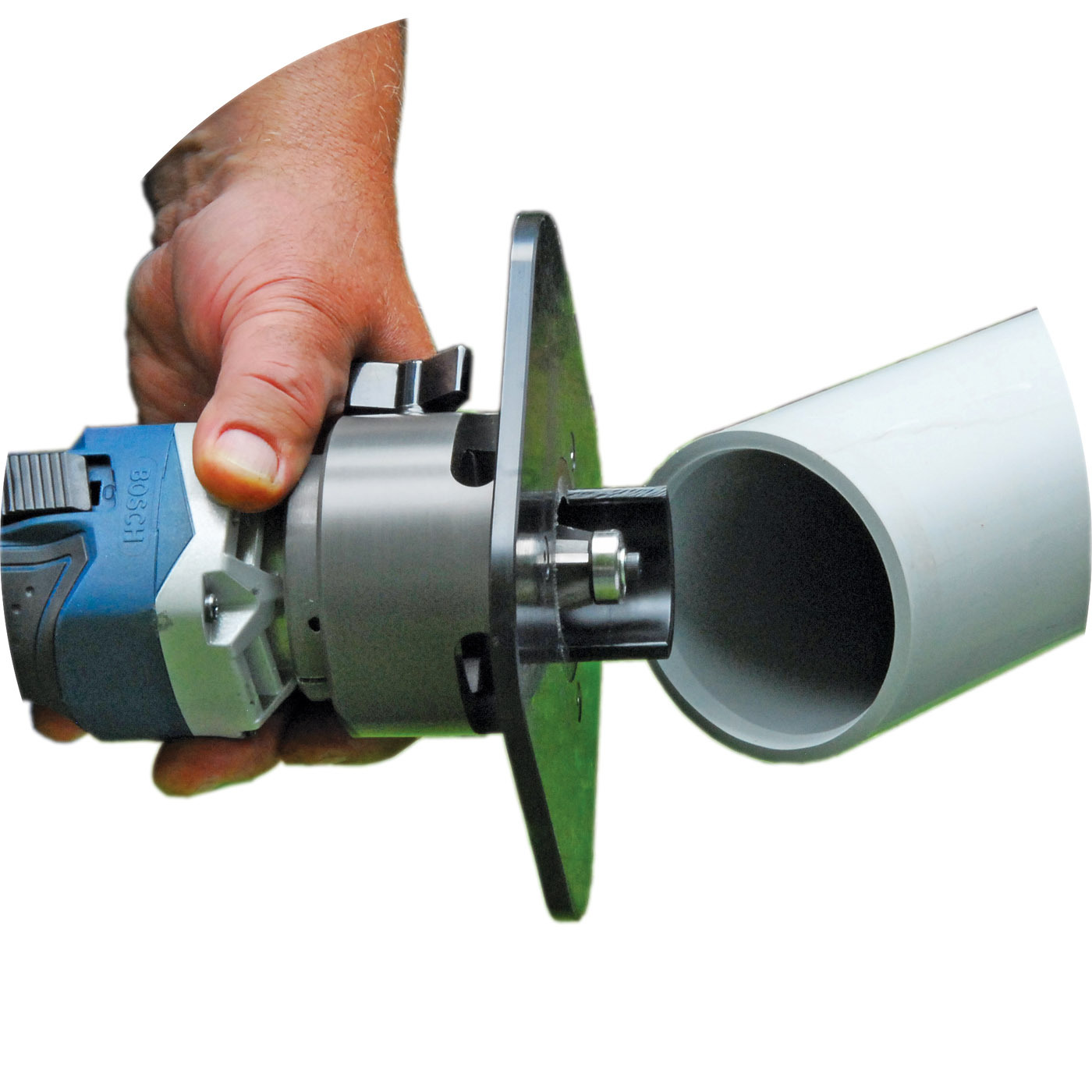 Reed Manufacturing Co. cordless power pipe beveler