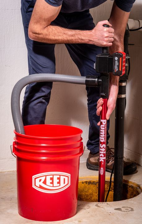 Reed pump stick large