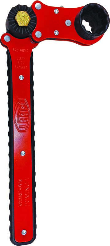 Reed dual socket, adjustable wrench