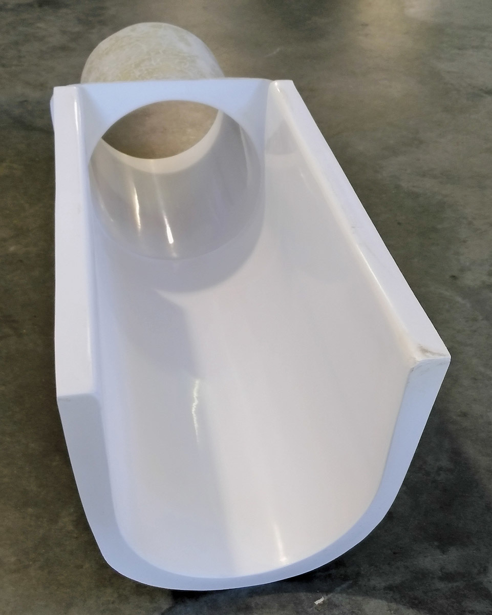 Reliner duran modular manhole invert channel system