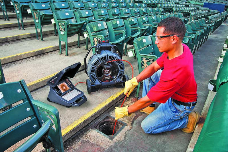 Mainline TV Camera Systems - RIDGID camera and monitor system