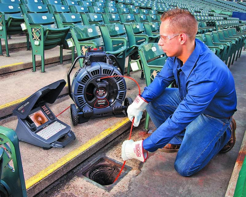 TV Inspection Cameras - RIDGID camera and monitor system