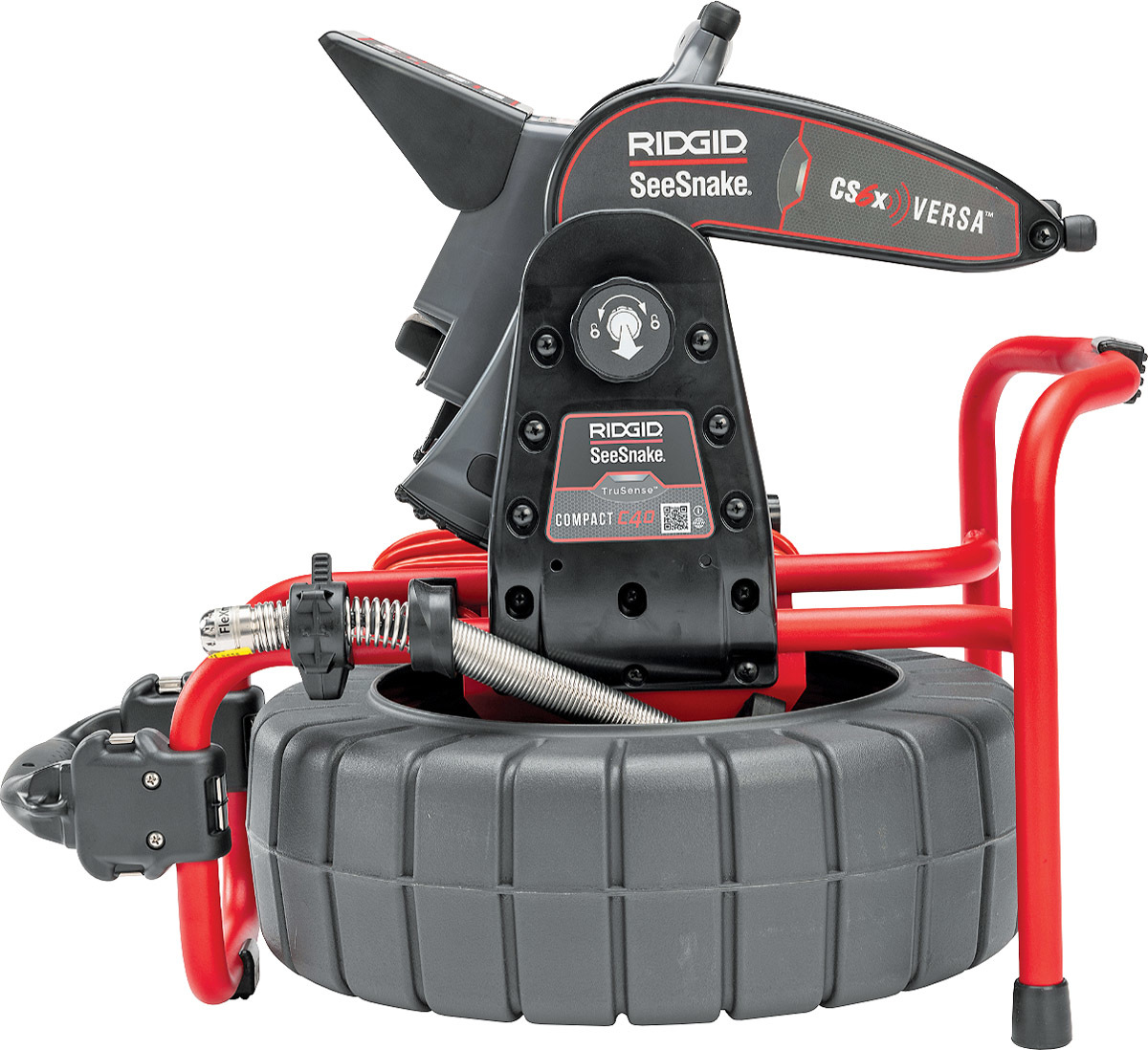 Ridgid seesnake compact c40 with cs6x versa camera system