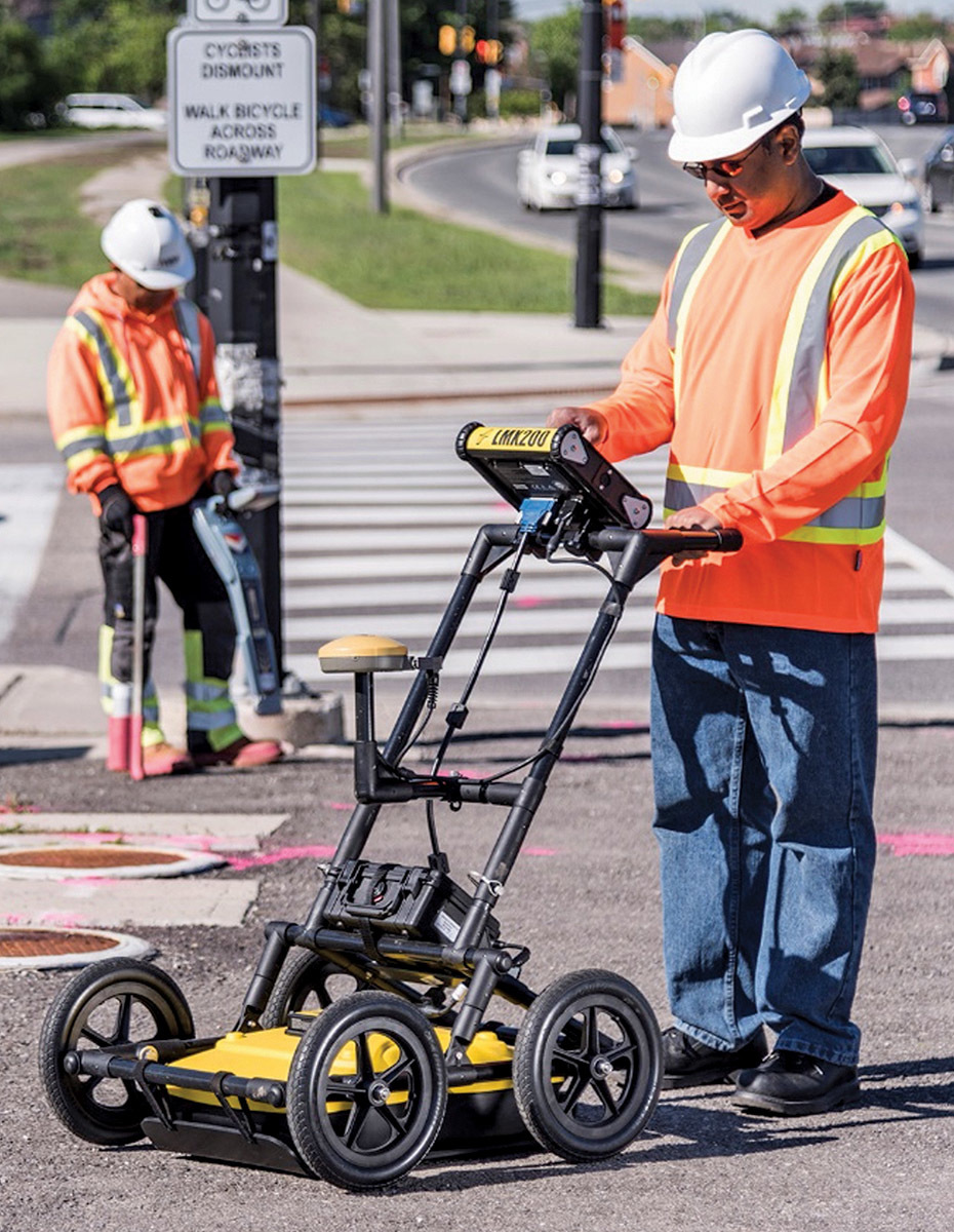 Sensors software lmx ground penetrating radar