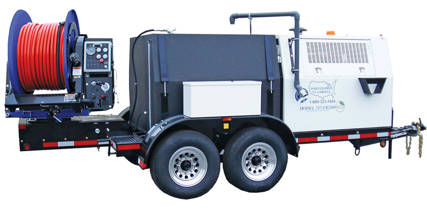Sewer equipment 747 fr2000 eco 190621 072423