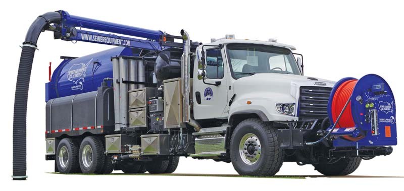 Jet/Vac Combination Trucks/Trailers - Sewer Equipment  Model 900 ECO