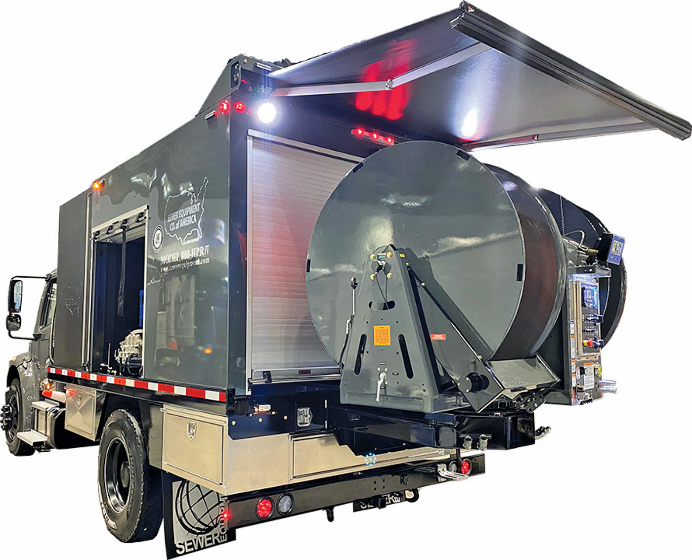 Sewer equipment model 800 hpr series iv