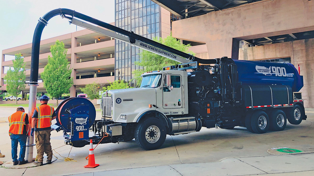 Jet/Vac Combination Trucks/Trailers - Sewer Equipment Model 900 ECO