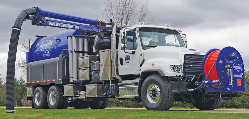 Jet/Vac Combination Trucks/Trailers - Sewer Equipment Model 900 ECO