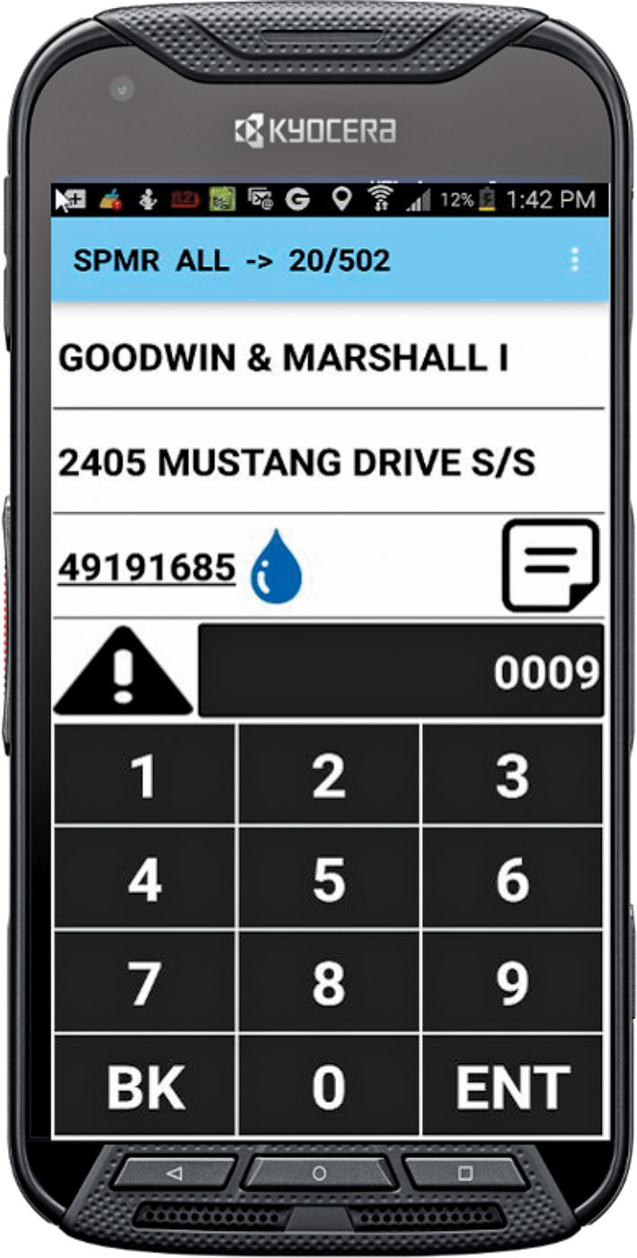 Software - Smart Phone Meter Reading
