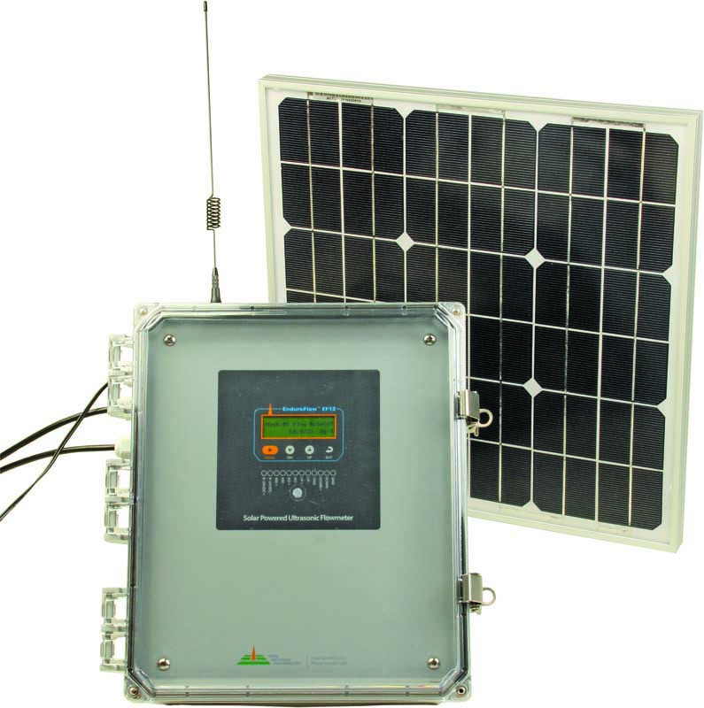 Spire solar-powered meter