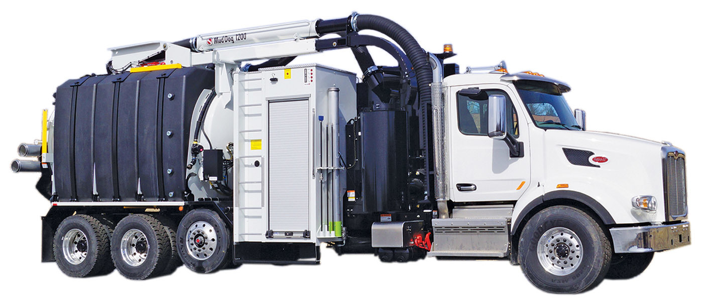 Hydroexcavation Trucks/Trailers - Super Products Mud Dog 1200