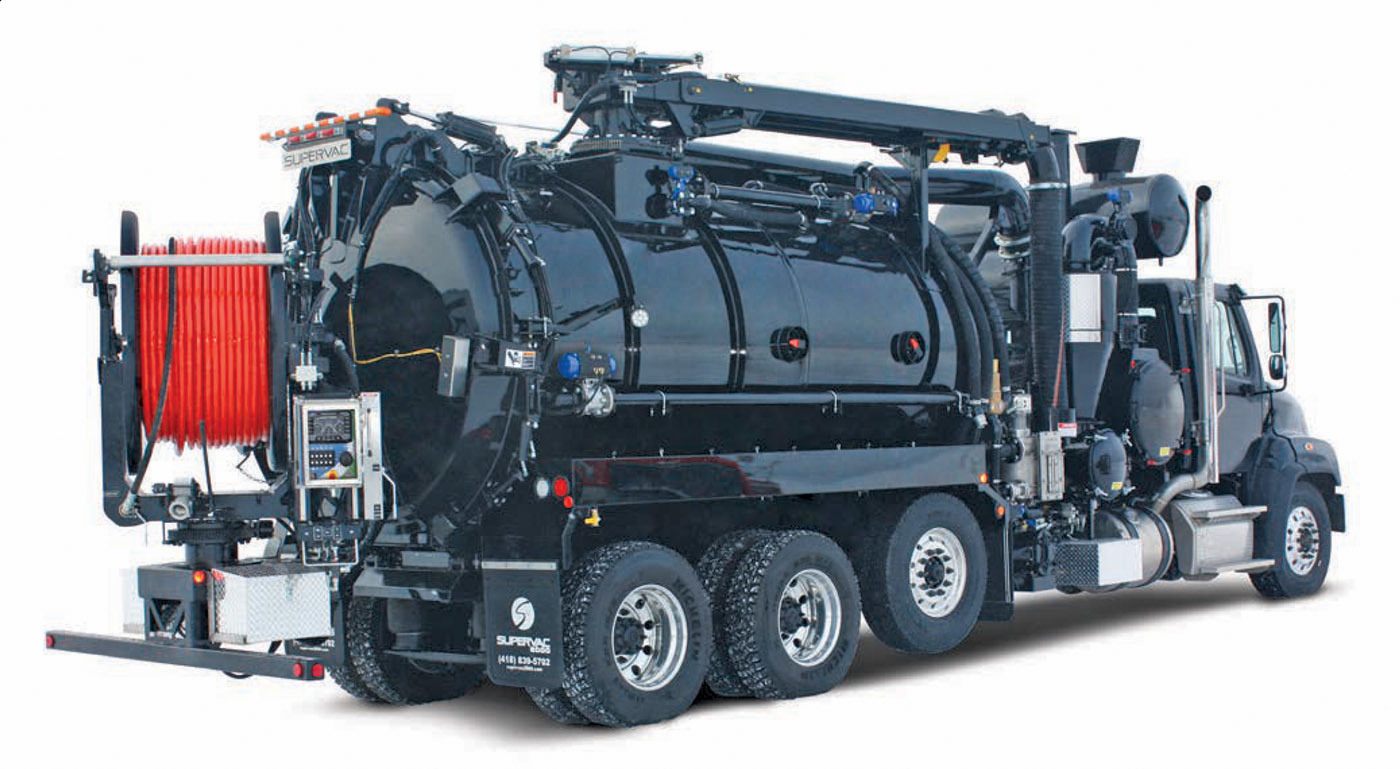 Jet/Vac Combination Trucks/Trailers - Supervac 2000 Triton