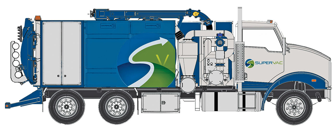 Hydroexcavation Trucks/Trailers - Supervac Hercules XL