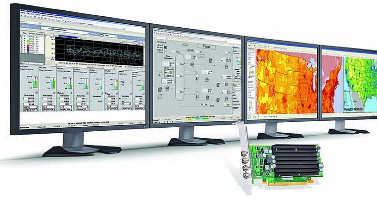 Matrox multi-display video card | Municipal Sewer and Water