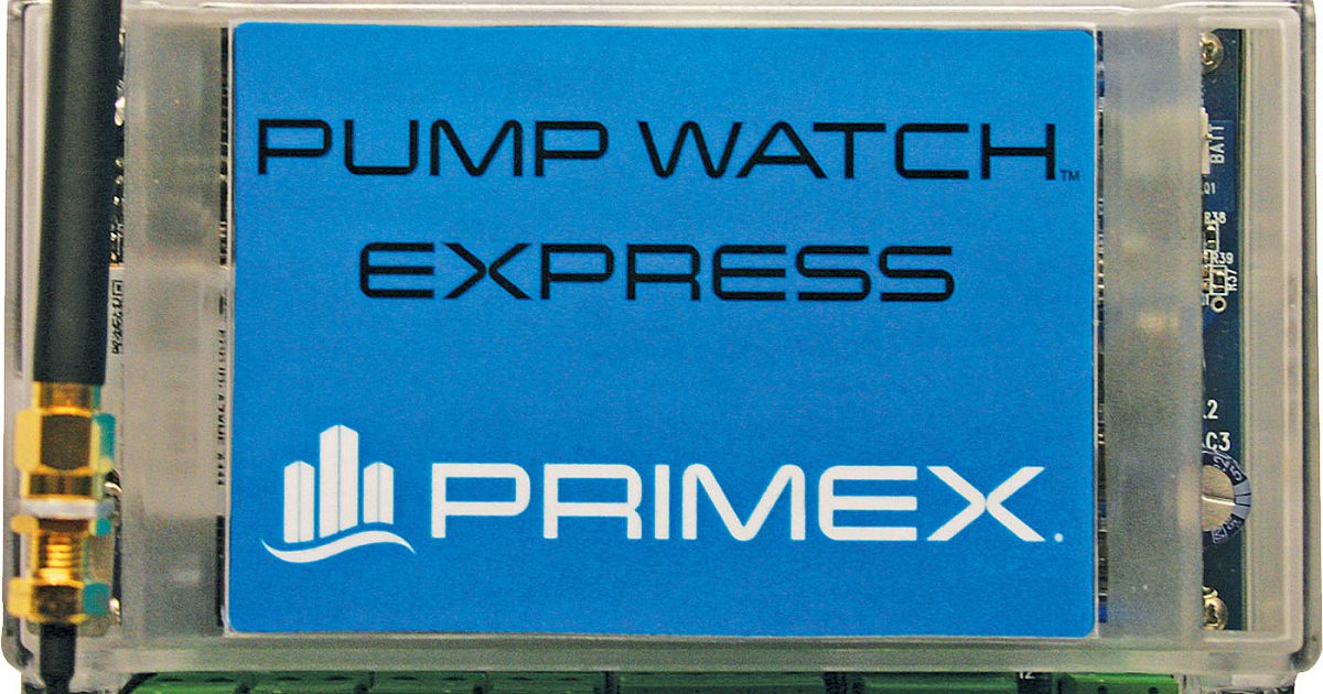 Primex Clock System Panel Control Panel - PRIMEX Pump Watch Express | Municipal Sewer and Water