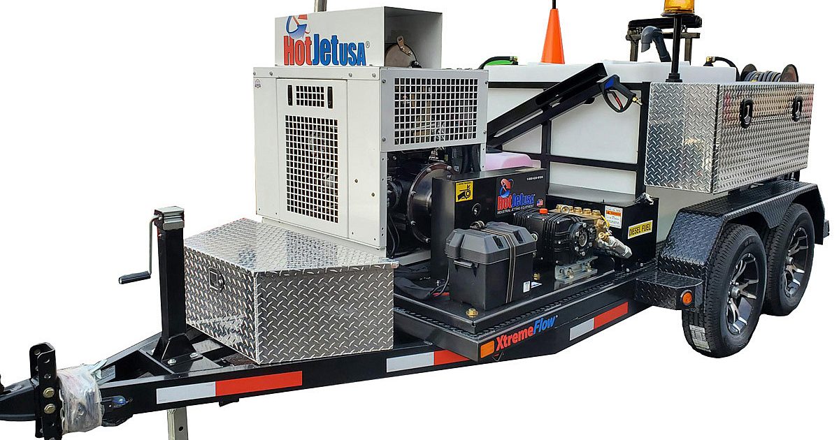 Product Spotlight: Diesel-powered trailer… | Municipal Sewer and Water