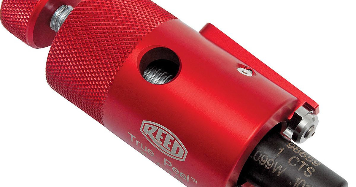 Pipe Fusion - Reed True Peel PE Prep Tool | Municipal Sewer and Water