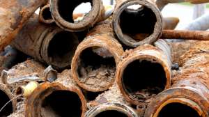 Corroded pipes