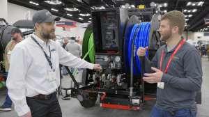 WWETT Video Gapvax G7 Trailer Jetter