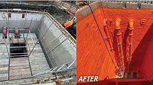 Ford Road Before and After