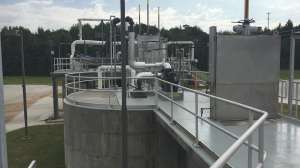 Six Gates Were Installed In The Preliminary Treatment Process Three On The Inlet To The Primary Clarifiers And Three On The Activated Sludge Mixed Liquor Splitter Box