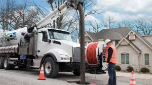 Vactor RDB 1015 in use
