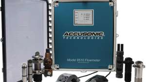 Accusonic transit time flowmeter