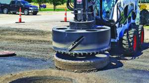 Coneqtec Universal Hs 57 Manhole Saw Ii