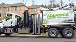 Hi vac aquatech b series combination sewer cleaner