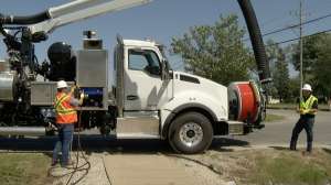 Hydroex with sewer cleaner screenshot