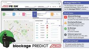 Labeled parts of blockage predict