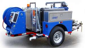 Mongoose jetters by sewer equipment model 184