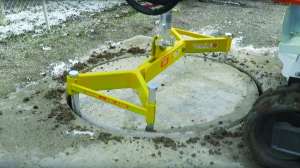 Mr manhole cookie cutter system
