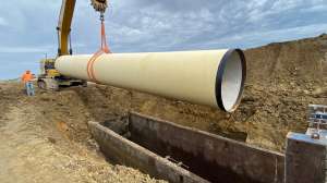Pipe Install East Of Carrington Nd