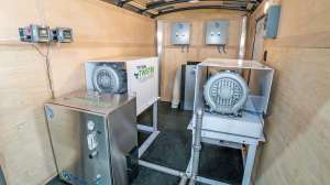 Titus Twister Twin 3 Hp Blowers 40 Gph Ozone Generator