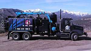 Truck With Mountain Web Medium