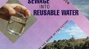 Turning sewage into reusable water book cover300 171030 090032