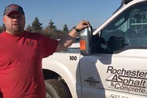 Royal Johnson work zone video screenshot